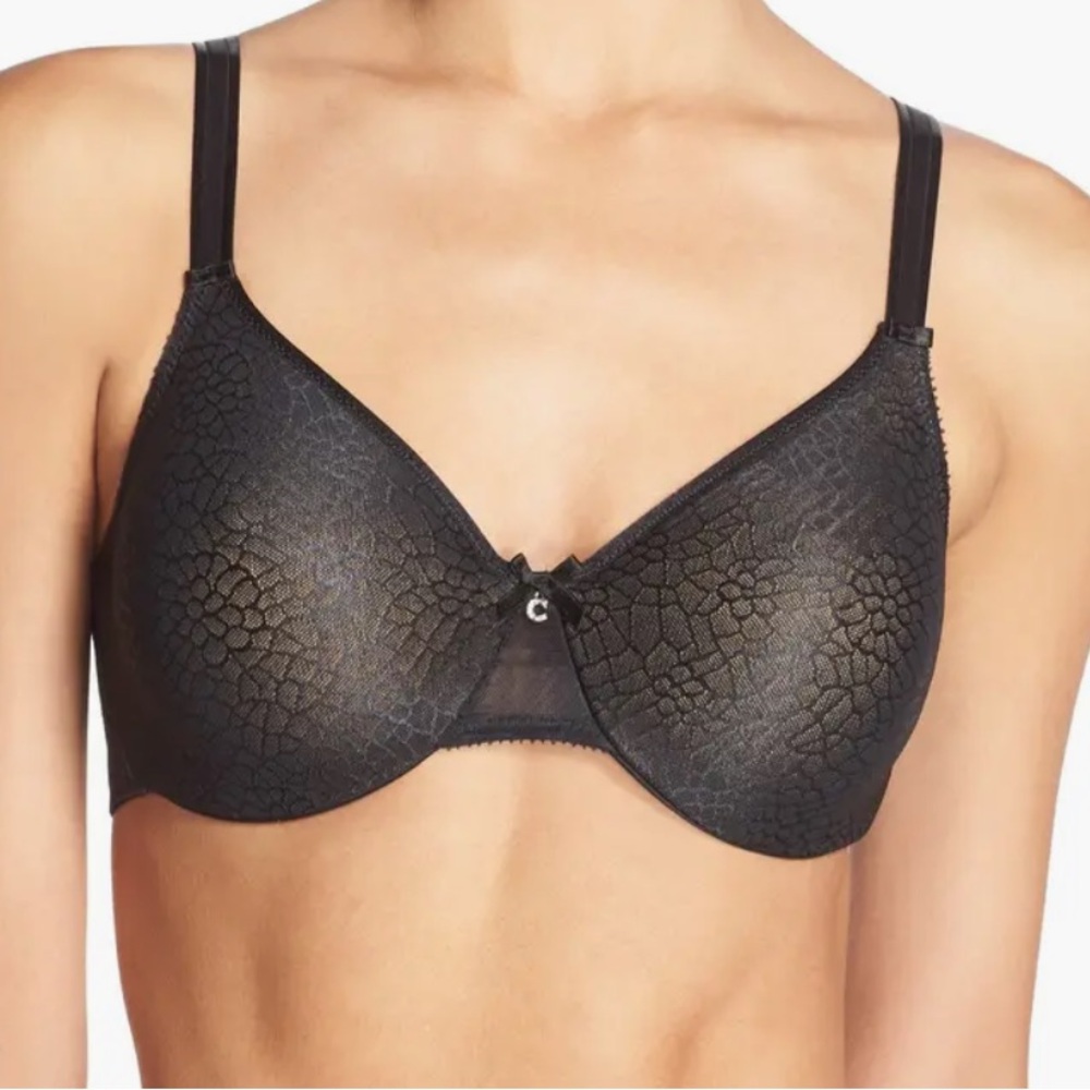 Chantelle Minimizer Bra 32 DDDD Black